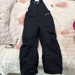 Arctix Kids Black Snow Bibs